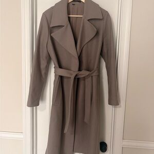 All Saints Classic Tan Trench Coat